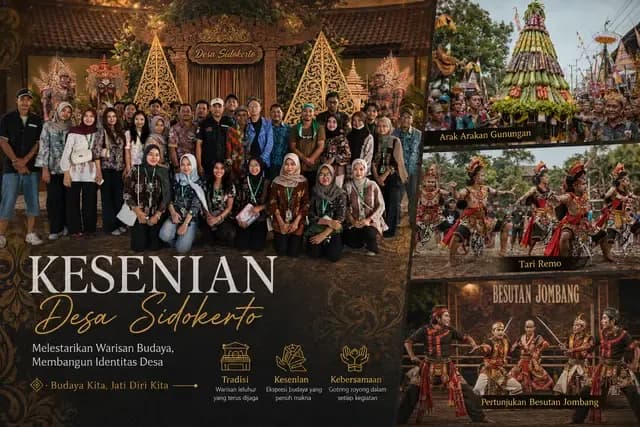 Kegiatan budaya Desa Sidokerto